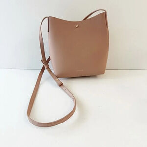 SAMARA Blush Pink Crossbody Shoulder‎ Bag Vegan Leather